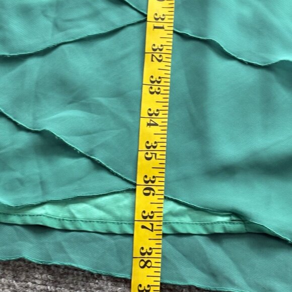 Max & Cleo Dress Womens 4 One Shoulder Chiffon Formal Prom New Years Eve Party - Picture 8 of 16